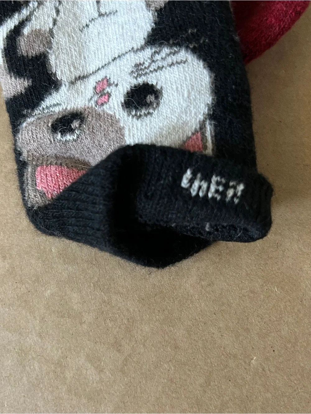 Cute Black Novelty Kawaii Women Socks White and Gray Cat Graphic Whimsy Mallgoth